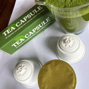 Thé minceur riche sans sucre pour Dolce Gusto, dosettes de thé vert NESPRESSOS <span class=keywords><strong>VERTUO</strong></span> ORAFIO, capsules de thé Matcha <span class=keywords><strong>Vertuo</strong></span> - Product Image 6