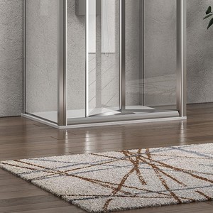 Kamalu KM4000S 3 lati 80x70x80 libro di apertura doccia Design italiano scatolato - Product Image 5