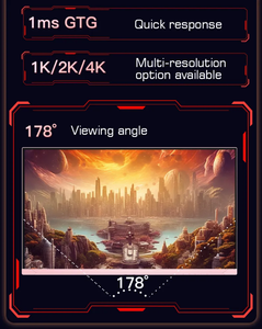 Moniteur de jeu <span class=keywords><strong>pas</strong></span> <span class=keywords><strong>cher</strong></span> 23.8 pouces 1920*1080 moniteur de jeu couleur rose 240hz - Product Image 6