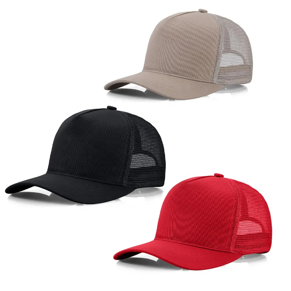 OEM premium popüler pamuk unisex renkli 5 panel bir çerçeve snapback kap özel baskı nakış logo Richardson 115 kamyon şoförü şapkaları