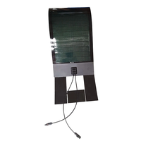 Panneau solaire flexible monocristallin ETFE de type N Topcon 500W 520W, haute absorption de lumière, longue durée de vie, résistant aux hautes températures