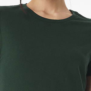 Wholesale Lightweight Quick Dry Women T <b>Shirts</b> 100%<b>Polyester</b> O Neck Customized Logo New Design Solid Color And Size For Hot Sale - Product Image 6