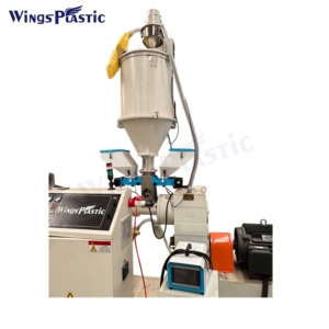 Machine d'extrusion de tuyaux ondulés à paroi simple en PP PE PVC à grande vitesse, machine à fabriquer des tuyaux ondulés en HDPE - Product Image 4