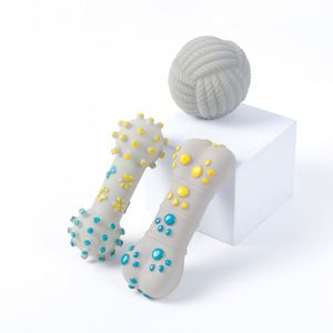 Juguete Masticable para Perros, Entrega Rápida, Venta al por Mayor, para Limpiar los Dientes de los Cachorros, TPR No Tóxico, Juguete de Pelota para Perros - Product Image 4