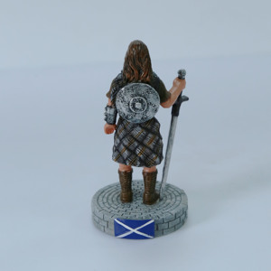 Estatuilla de resina de alta calidad, famosas figuras de película de resina Braveheart - Product Image 3