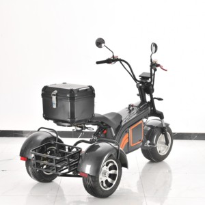 Triciclo Eléctrico de Alta Calidad 2026, Motocicleta Eléctrica de 3 Ruedas con Pantalla LED para Movilidad - Product Image 2