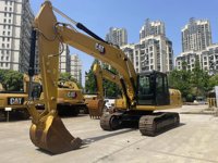 Moteur et pompe d'occasion pour excavatrice 320GX 20 tonnes, moteur C4.4, faible nombre d'heures, bon état, matériel de construction à vendre en stock