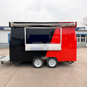 Remorque alimentaire personnalisable en fibre de verre, camion de restauration, cuisine mobile, fourgonnette alimentaire, camion de crème glacée - Product Image 3