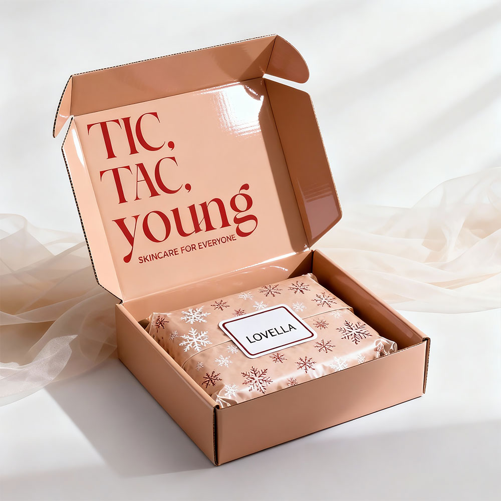 Custom Double-sided Printing Glossy Lamination Packaging Box Airplane Style Biodegradable Corrugated Paper Mailer Shipping Box