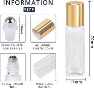 Nouvelles bouteilles pulvérisatrices rondes en verre de 15 ml, 20 ml, 30 ml à brume fine, atomiseurs de parfum rechargeables, vaporisateurs de voyage à pompe, sérigraphie - Product Image 2
