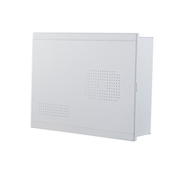Boîtier PC de jeu de bureau IE200 Full Tower noir/blanc, compatibilité EATX/ATX/Micro ATX/ITX pour boîtiers et tours d'ordinateurs de jeu