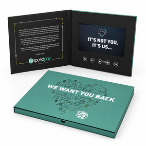 <span class=keywords><strong>Cartolina</strong></span> Digitale Sottile come un Foglio da 2.4" 4.5" 5" 7" 10" per Promozione Aziendale, Pubblicità, Brochure Video USB - Product Image 1