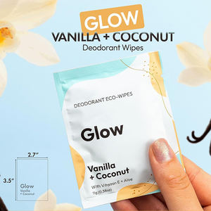 <span class=keywords><strong>Lingettes</strong></span> anti-transpirantes biodégradables pour <span class=keywords><strong>aisselles</strong></span>, enveloppées individuellement, format de poche - Product Image 3