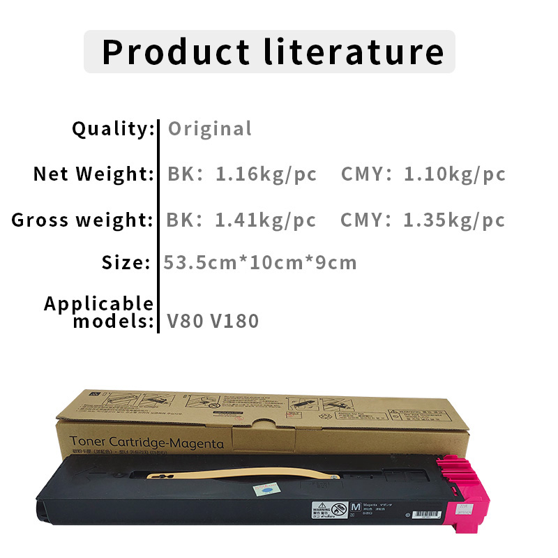 キッド、沖田　まとめ売り　大量 Original V80 Asia Version Toner Cartridges for Xerox V180