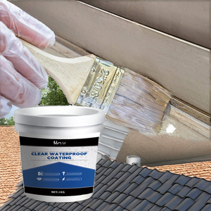 Revestimiento Impermeable Acrílico Transparente de Caucho Líquido de Secado Rápido Kingwit para Techos de Hormigón en Construcción - Product Image 2
