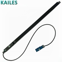 KAILES (KLS) Série K33 Monophasé 32A 200-240VAC PDU de Mesure CA avec 30 Prises Interchangeables à Chaud pour Armoire Industrielle