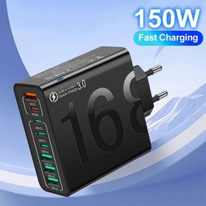 ที่ชาร์จเร็ว 150W 4 พอร์ต USB 4 พอร์ต PD  รองรับ PD20W ต่อพอร์ต สำหรับโทรศัพท์ แล็ปท็อป และแท็บเล็ต - Product Image 1