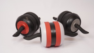 تنحيف القوة ، متعددة الوظائف أب تدريب العضلات الأسطوانة اليوغا الألوان شعار مخصص - Product Image 4