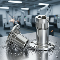 Tournage et perçage de précision de vilebrequins en acier inoxydable/alliage d'aluminium usinés par CNC multi-processus pour systèmes robotiques automobiles
