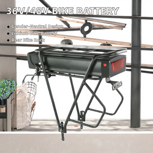 Porte-bagages arrière pour vélo <span class=keywords><strong>36v</strong></span> 48v Lithium Ion, support de roue, capacité nominale de 20ah, batterie avec <span class=keywords><strong>chargeur</strong></span> 30a BMS 2a pour VTT électrique - Product Image 3