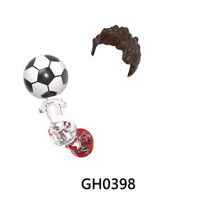 G0153 Jugador de Fútbol Messi Neymar Mbappe Haaland Suarez Muller Figura de Bloques de Construcción para Niños, Colección de Juguetes, Regalo - Product Image 4