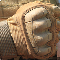 Gants de combat tactique KIANG vert armée avec écran tactile en caoutchouc pour les doigts complets
