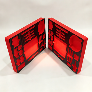 Boîte en plastique rigide EVA EPE de forme personnalisée XAT, étanche, antichoc, avec inserts en mousse amortissante, protection de stockage OEM, haute densité - Product Image 1