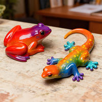 Molde de silicona 3D para reptiles, forma de rana, serpiente, lagarto, moldes de resina epoxi para colgar en la pared, arte de jardín, decoración del hogar, suministros de bricolaje