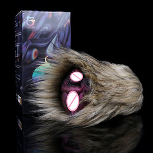 Pussy Speelgoed Sexy <span class=keywords><strong>Vagina</strong></span> Voor Mannen Masturberen Pluche Vliegtuig Cup Met Echte Pussy - Product Image 5