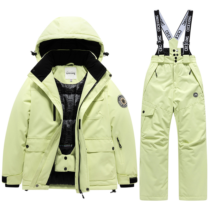 Costume jaune citron
