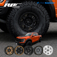 Jantes tout-terrain Roc Custom 6X135 4X4 pour pick-up, jantes forgées Beadlock 17X9 pour Ford F150 Raptor R