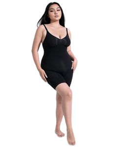 Body sin costuras para mujer <span class=keywords><strong>Moda</strong></span> colombiana <span class=keywords><strong>King</strong></span> Shapers Decoración de encaje Control de barriga Body Shaperwear Butt Lifter Material de tela - Product Image 2