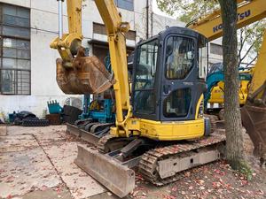 Para excavadora de ruedas Komatsu PC35, maquinaria de construcción usada con componente de Motor central, Venta barata y caliente - Product Image 2