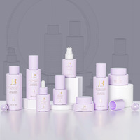 Écologique 30 40 50 100 120 150 ml, emballage de luxe en verre vide pour les soins de la peau, pots de cosmétiques et bouteilles de toner pour lotion