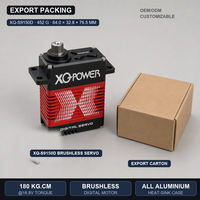 Servomoteur RC personnalisé 180 kg XQ-POWER XQ-S9150D 16,8 V pour Monster Truck Crawler, boîtier en aluminium 452 g