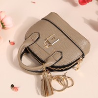Nouveauté : Mini breloque de sac, accessoires multicolores, ornements, petit sac à main, pendentif, porte-clés, breloques de sac de luxe de créateur