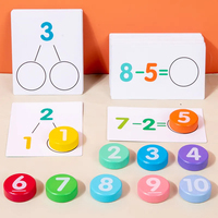 Enfants chauds numéro calculer conseil enfants opération mathématique ensemble début éducatif logique pensée aides à la formation jouets mathématiques
