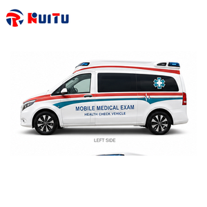 ICU Emergency Medical Ambulance Vehicle Patient Transport Rescue <strong>Car</strong> Mobile Medical <strong>Exam</strong> Health Check Van Hospital First Aid Van - Product Image 1