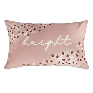 Cojín Rectangular Brillante con Diseño Minimalista de Puntos para Decoración del Hogar, 100% Poliéster, Impresión Serigrafiada - Product Image 1