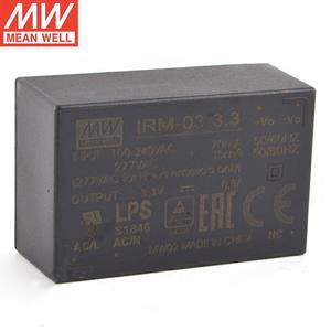 Il modulo di IRM-03-3.3 originale MeanWell ha sigillato l'uscita del guscio di plastica caratterizza l'alimentatore di commutazione 3W 3.3v - Product Image 2