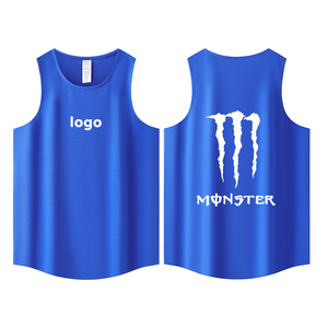 Custom Printing Lightweight Marathon <b>Running</b> Vest Quick Dry Breathable Mesh Seam Sealing Tape Process <b>Running</b> <b>Singlet</b> - Product Image 1