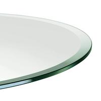 Verre rond trempé extra blanc populaire de 10 mm pour plateau de table basse – Prix