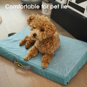 Petstar-cojín ortopédico doble para cama de Mascota, esponja de Gel fresco, autoenfriamiento, con mango, OEM - Product Image 6