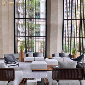 Mobilier d'extérieur personnalisé haut <span class=keywords><strong>de</strong></span> gamme ensemble <span class=keywords><strong>de</strong></span> canapés <span class=keywords><strong>de</strong></span> jardin meubles <span class=keywords><strong>de</strong></span> patio <span class=keywords><strong>canapé</strong></span> <span class=keywords><strong>de</strong></span> luxe <span class=keywords><strong>en</strong></span> bois <span class=keywords><strong>de</strong></span> teck - Product Image 4