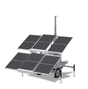 New Mobile Off-Grid Solar Trailer Monocrystalline MPPT Controller Pure Sine Wave Remote Lead-Acid Emergency Backup 2-Year - Product Image 3