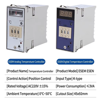 Contrôleur de température à réglage par cadran XRKC E5EN, 0-399 degrés Celsius, thermostat industriel, instrument de contrôle de température ODM