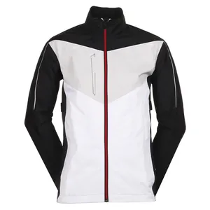 OEM Men's Waterproof Jacket Outdoor Sport Soft Shell With Hood Jacket Running Hiking Rain Softshell Jacket