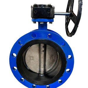 Válvula de Mariposa D341F-10/16 con Brida, Control Manual de Agua, Temperatura Normal, 3 Años de Garantía - Product Image 1