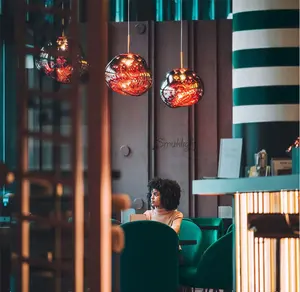 Tasarımcı İskandinav aydınlatma yaratıcı Cafe oturma odası yemek odası lav avize ışıkları dekoratif ışıklar