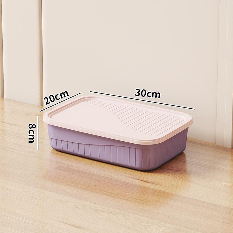 ขนาดกลางไม่มีที่จับสีม่วง